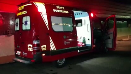 Homem fica ferido em acidente entre carro e carreta na BR 163