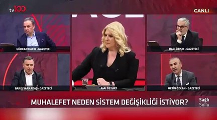 Canlı yayında 'AK Parti yüzde 44 alırsa mesleği bırakırım' polemiği