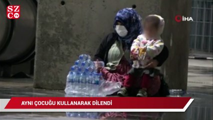 Download Video: Dilenciler uslanmıyor: Farklı kişiler aynı yerde aynı çocuğu kullanarak dilendi