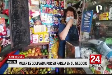 San Miguel: mujer denuncia que su pareja la agredió por celos