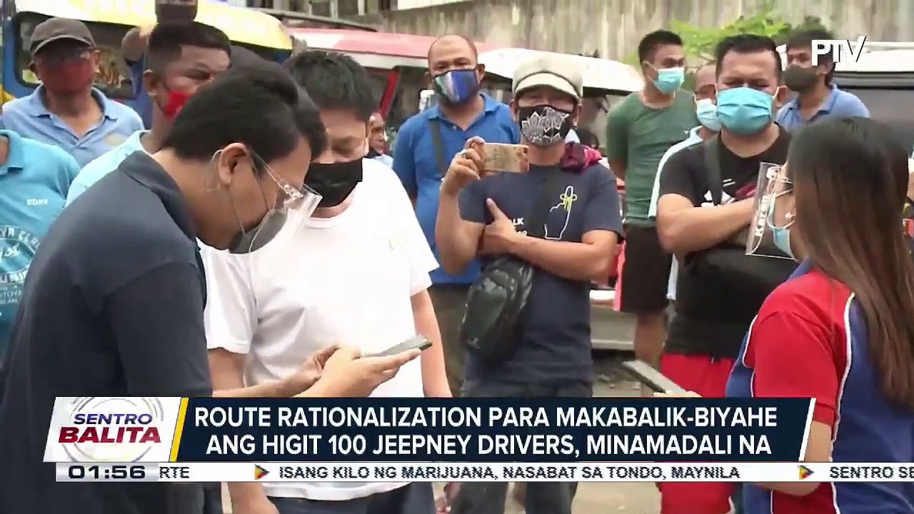 Higit 100 jeepney drivers, naapektuhan ng pagsa...