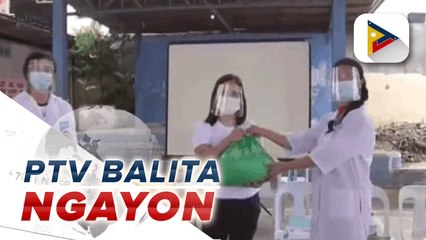 Mga kababaihan sa Brgy. Buhangin Proper, Davao City, motabang sa infodemic drive campaign sa COVID-19