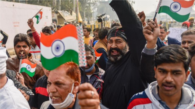 Singhu Border: Locals ask farmers to vacate area