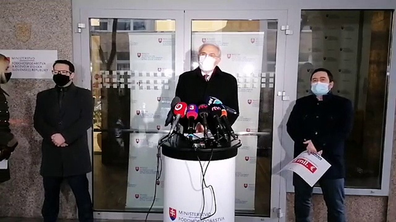 ZÁZNAM: TK ministra pôdohospodárstva a rozvoja vidieka SR Jána Mičovského