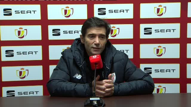 Marcelino: No sé de qué seremos capaces, pero vamos a descansar para jugar contra el Barça otra vez