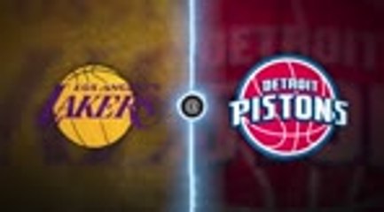 Lakers suffer back-to-back road losses after Pistons defeat