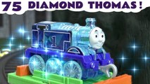 75 Years Thomas and Friends Anniversary with Diamond Thomas Birthday Toy Train Full Episode English with the Family Friendly Funny Funlings from Family Channel Toy Trains 4U