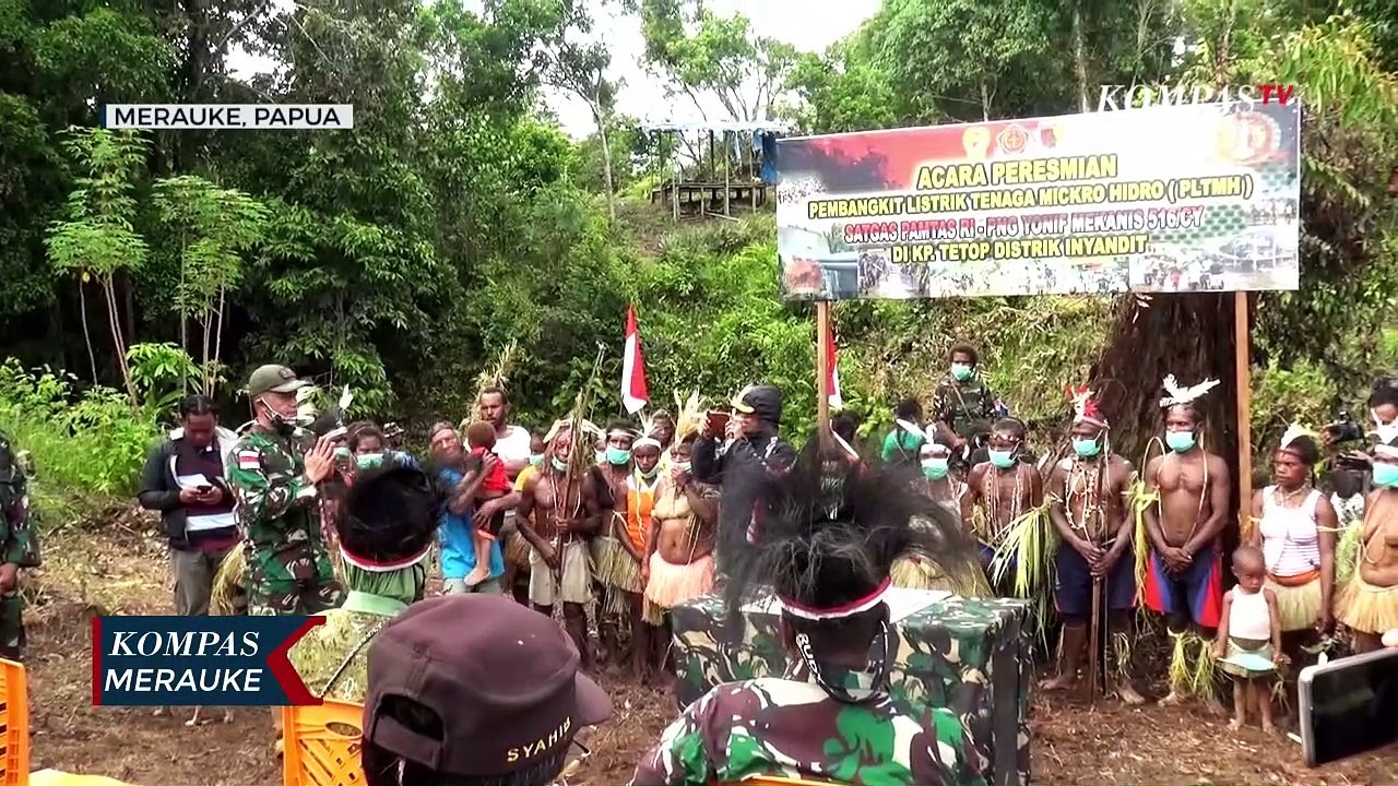 Pembangkit Mikro Hidro Penerang Warga Wilayah Perbatasan