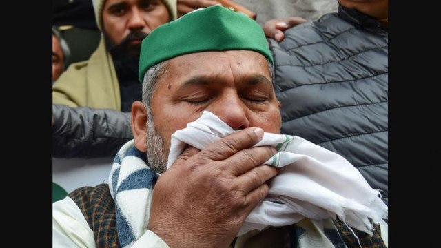 Rakesh Tikait's tears gives a new turn to Farmers' protest
