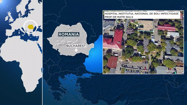 Пожар в больнице в Бухаресте: погибли четыре человека