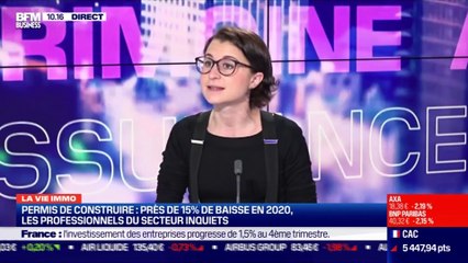 Marie Coeurderoy: Près de 15% de baisse des permis de construire en 2020, les professionnels du secteur inquiets - 29/01
