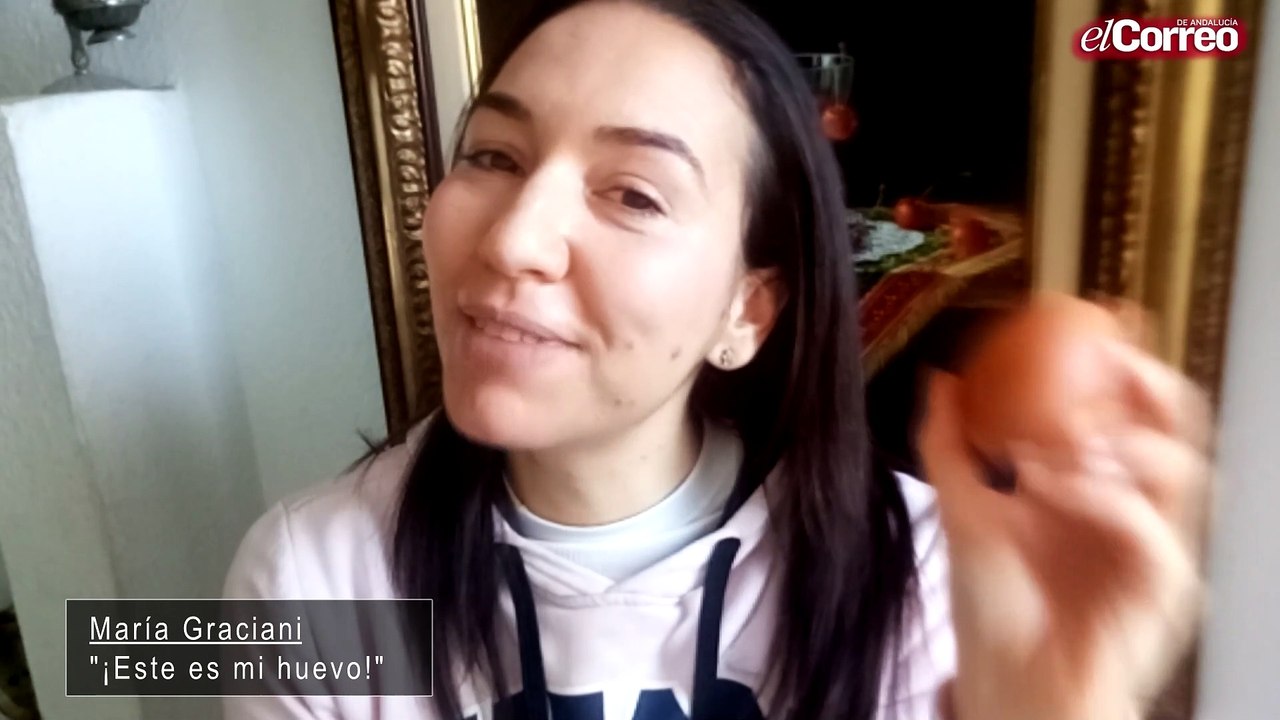 María Graciani nos explica su teoría: "¡Este es mi huevo!"