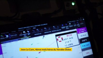 Vendée Globe : Jean Le Cam, 4ème de la course mais vrai héros