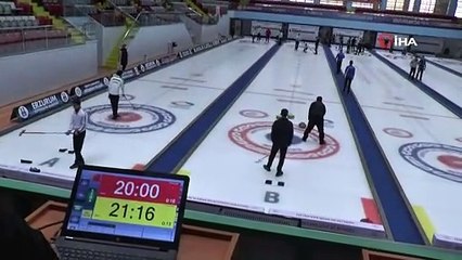 Türkiye Curling 1. Lig müsabakaları sona erdi