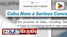 OCTA Research Group, nababahala sa pagtaas ng COVID-19 cases sa Cebu