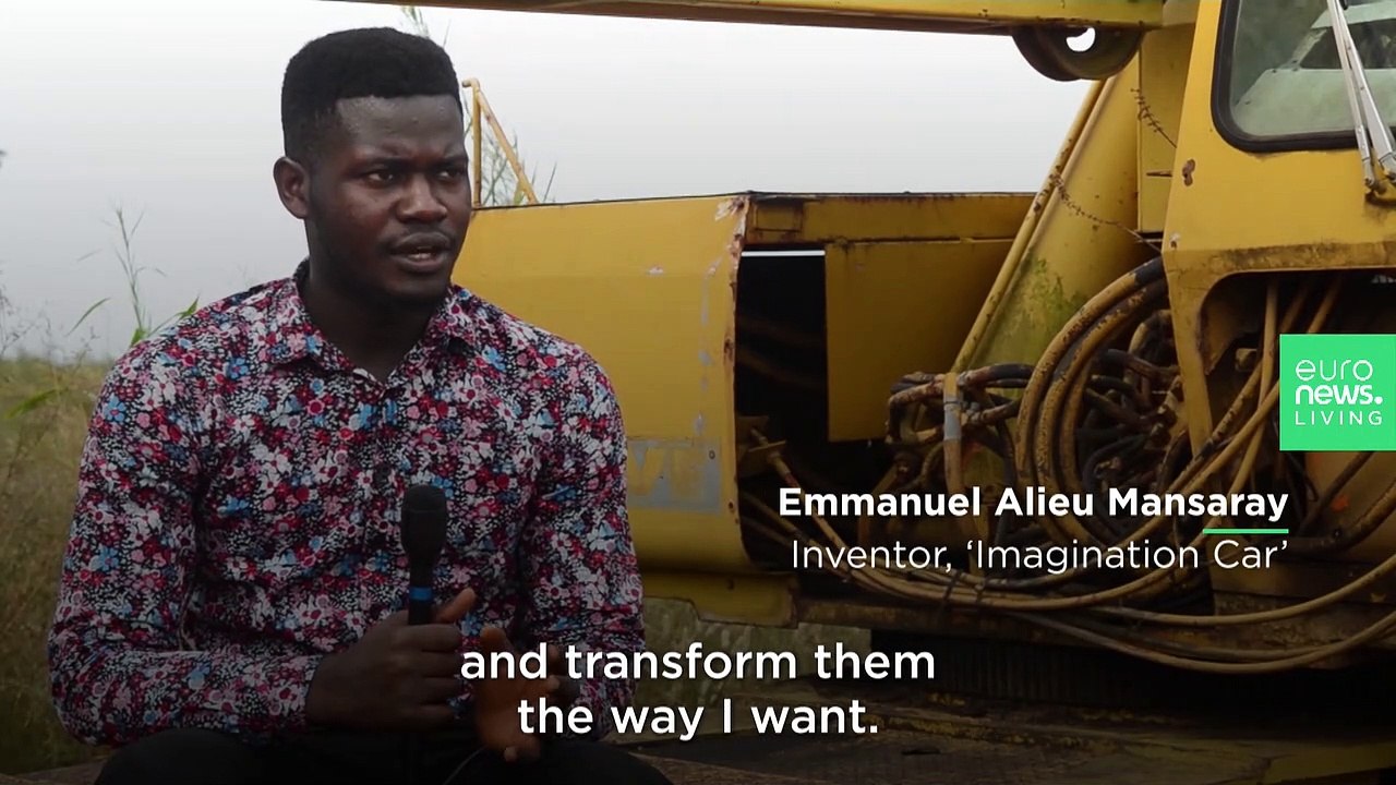 First solar-powered car made out of trash invented in Sierra Leone