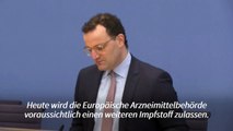 Spahn erwartet eingeschränkte Zulassung von Astrazeneca-Impfstoff