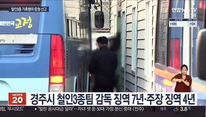 고 최숙현 선수 가혹행위 감독 징역 7년…"처벌 가볍다"