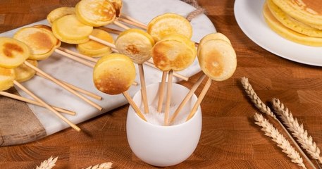 Les pancakes pops, une recette qui rend heureux !