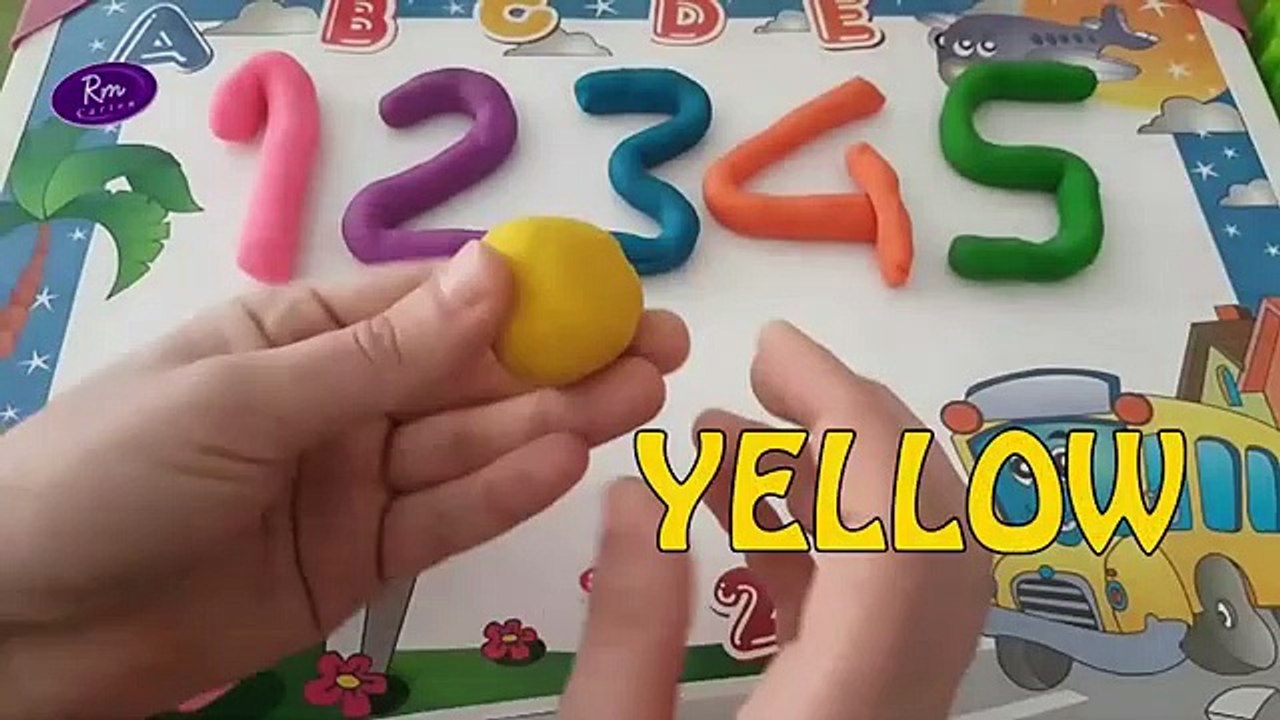 العاب صلصال تعليم الارقام للاطفال