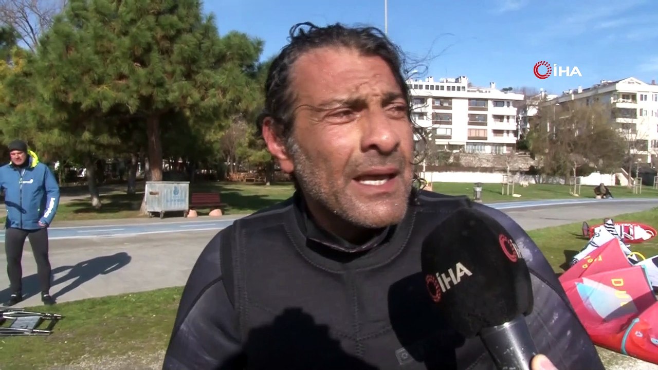- Yeşilköy sahilinde sörf keyfi