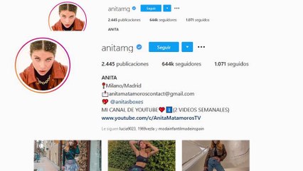 Download Video: Anita Matamoros reaparece tras borrar el apellido de su padre