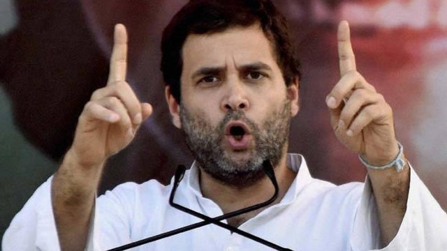 Rahul Gandhi attacks the central government over farm laws
