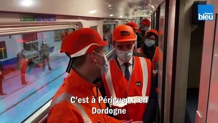 Les trains de nuit rénovés à Périgueux en Dordogne