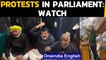 Opposition protests farm laws in Parliament: Watch | Oneindia News