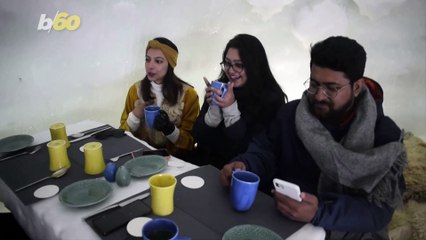 Igloo Cafe Wows Tourists in Kashmir