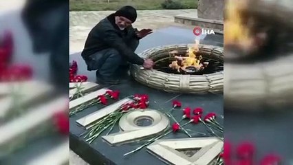 - İkinci Dünya Savaşı anıtında mangal yapan kişi tutuklandı