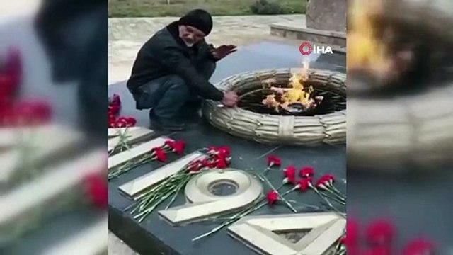- İkinci Dünya Savaşı anıtında mangal yapan kişi tutuklandı