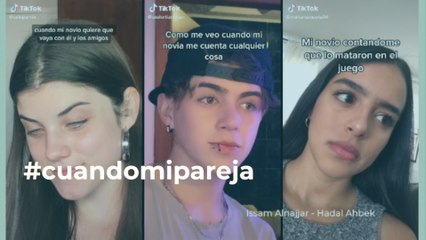 Únete a la tendencia y describe esos momentos en pareja con el #cuandomipareja en Tiktok