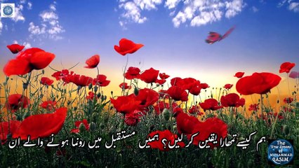 Pakistan ko Tora Bora Banane ki Koshish ki Jai Gi, Muhammad Qasim k Khwabon ki Pehli Nishani, Dreams