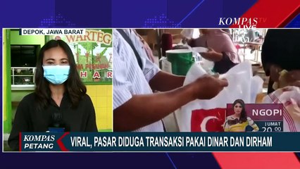 Viral Pasar di Depok Ini Transaksi Pakai Dinar dan Dirham