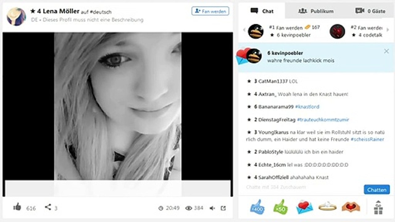Sprachnachricht an Lena - LEAK (14.1.2016)