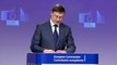European Commissioner  Valdis Dombrovskis reveals details of EU exports controls on Covid-19 vaccines