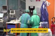 Italia: conmoción por médico que habría matado a pacientes para liberar camas UCI
