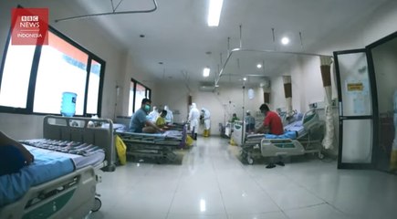 Di ambang kolaps_ Rumah sakit rujukan Covid-19, 'ribuan antre ranjang kosong'