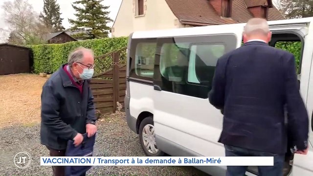 VACCINATION : Transport à la demande à Ballan-MIré