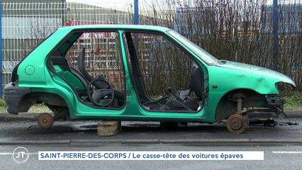 SAINT-PIERRE-DES CORPS / Le casse-tête des voitures épaves