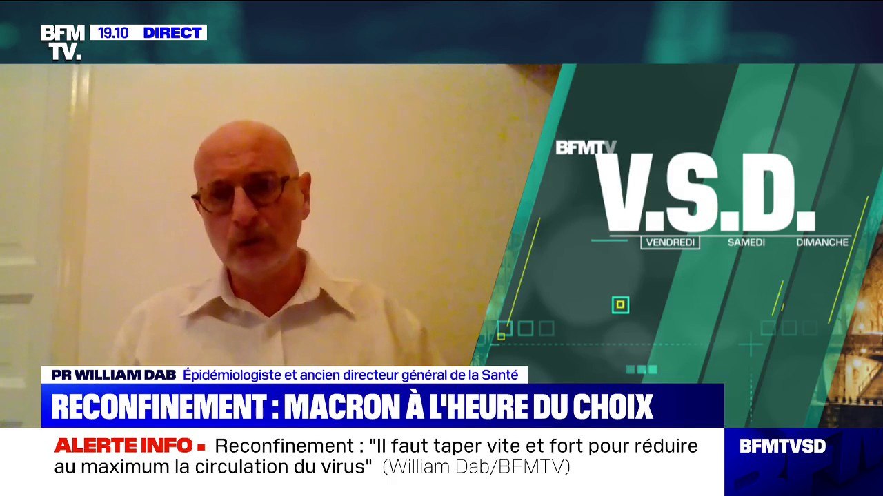 Covid-19: selon le Pr William Dab, il faudrait "prolonger les vacances pendant deux semaines, avec un confinement strict"