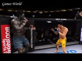 Bruce Lee vs. Incredible Hulk - Best Game Fight