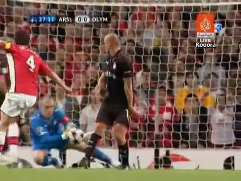 ملخص مباراة ارسنال 2-0 اولمبياكوس في دوري أبطال أوروبا موسم 2009/2010 | تعليق عربي
