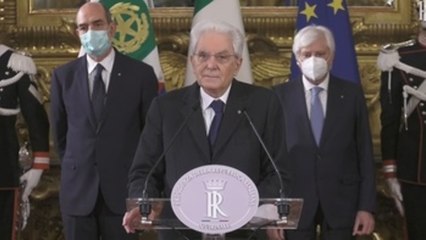 Mattarella busca el deshielo entre los antiguos socios del Gobierno de Conte