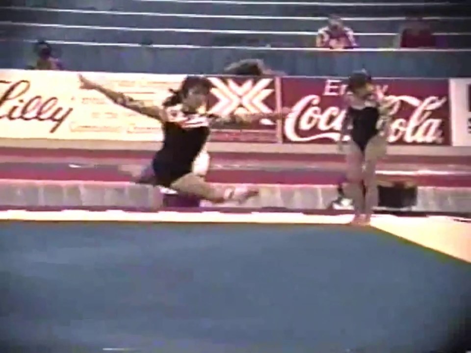 Elena Grudneva - FX Podium Training - 1991 World Gymnastics Championships