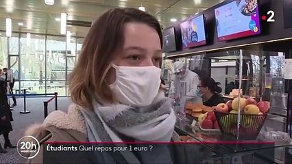Nantes : des repas à 1 euro pour les étudiants à l'université
