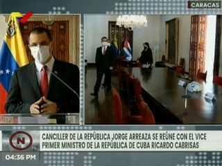 Canciller Arreaza: La relación entre Cuba y Venezuela está en un momento excepcional y seguirá profundizándose