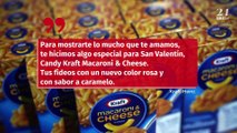 Kraft crea macarrones sabor a caramelo y queso para San Valentín