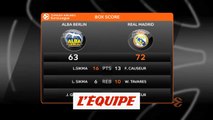 Les temps forts d'Alba Berlin - Real Madrid - Basket - Euroligue (H)
